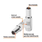 Dado largo de 7/16' 12 puntas, cuadro 1/2', TRUPER 2