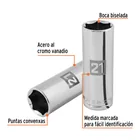 Dado largo de 21 mm, 6 puntas, cuadro 1/2', TRUPER 2