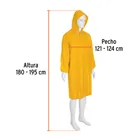 Gabardina impermeable triple capa, talla XG, TRUPER EXPERT 3