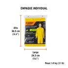 Gabardina impermeable triple capa, talla XG, TRUPER EXPERT 5
