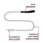 Cadena de paseo para perro de 1.2 m x 5 mm, FIERO 2