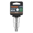 Dado punta corta bristol M14, cuadro 1/2', TRUPER 4
