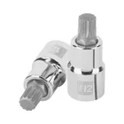 Dado punta corta bristol M12, cuadro 1/2', TRUPER 1