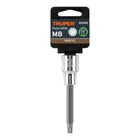 Dado punta larga bristol M8, cuadro 1/2', TRUPER 4