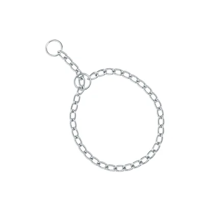 Collar de entrenamiento para perro, 60 cm, eslabón de 4 mm