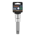 Dado punta larga bristol M16, cuadro 1/2', TRUPER 4