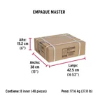 Cadena de 1.8 m de amarre para perro, 2.9 mm, FIERO 8