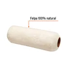 Felpa para rodillo 9 x 3/4' superficies rugosas, EXPERT 2