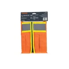Chaleco de seguridad para arnés, alta visibilidad, naranja 3