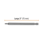Estuche con 5 puntas de cruz PH0 largo 4', TRUPER EXPERT 3