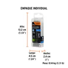 Estuche con 5 puntas de cruz PH1 largo 4', TRUPER EXPERT 6