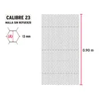 Rollo malla hexagonal cal.23, 0.90x 45m, abertura 13mm, 16kg 2