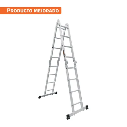 Escalera multiposición 16 peldaños, capacidad 150 kg, TRUPER