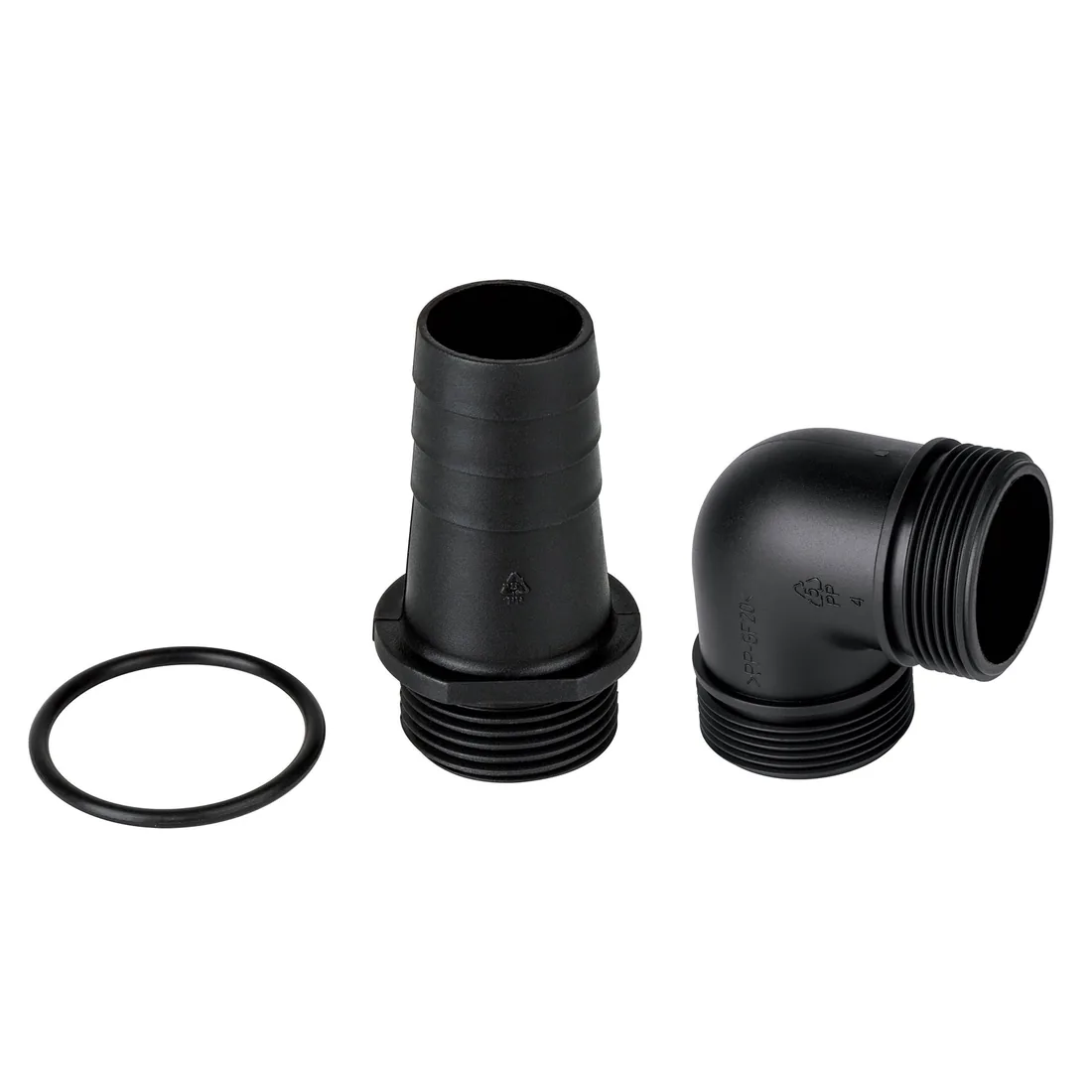 Kit de conector y empaque p/bombas sumerg. plásticas, TRUPER