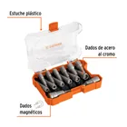 Juego de 14 dados magnéticos para taladro, TRUPER 2