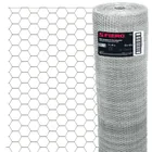 Rollo malla hexagonal cal.22, 1.5x 45m, abertura 25mm, 20kg 1