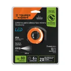 Linterna de minero LED 80 lm, recargable, TRUPER EXPERT 6