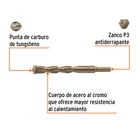 Broca para concreto 16 x 150 mm, TRUPER 2