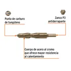 Broca para concreto 25 x 150 mm, TRUPER 2