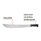 Machete estándar 18' cacha negra inyectada, en bolsa, TRUPER 2