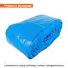 Lona de polietileno reforzada 9x14 m, azul, 180g/m2, TRUPER 1