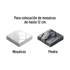 Llana 11' dentado triangular, 6 remaches, mango Comfort Grip 5