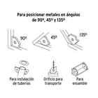 Escuadra magnética para soldar de 5-1/2' carga 70 kg, EXPERT 3