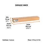 Serrucho Rapid 22', 7 DPP, mango de madera, TRUPER 7