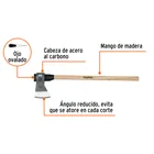 Hacha media labor 4 lb, mango de madera 36', TRUPER 2