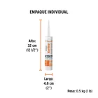Sellador acrílico de 280 ml, negro, TRUPER 3