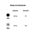 Linterna de minero LED 325 lm, recargable, TRUPER 8