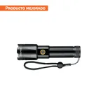 Linterna LED recargable, de aluminio, 1,200 lm, TRUPER 1