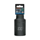 Dado largo impacto de 32 mm, 6 puntas, cuadro 1/2', TRUPER 4