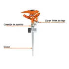 Aspersor metálico 11' dos vías, estaca metálica, TRUPER 2