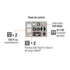 Generador silencioso inverter 2.2kW, 80 cc, enc. electrónico 4