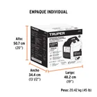 Generador silencioso inverter 2.2kW, 80 cc, enc. electrónico 6