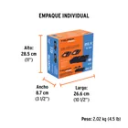 Combo cargador dual con 2 baterías de 2Ah, 20V, TRUPER PRO 7
