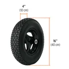 Carretilla 5 ft3 Neumática, bastidor tubular, TRUPER 3