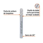 Lima rotativa punta cilindro redonda, 6 mm, TRUPER 2
