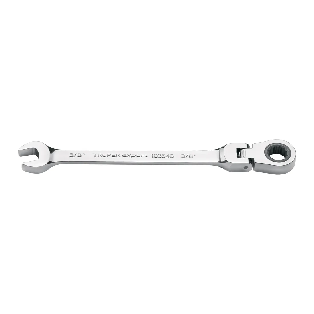 Llave combinada con matraca 3/8' flexible, EXPERT