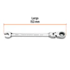 Llave combinada con matraca 3/8' flexible, EXPERT 3
