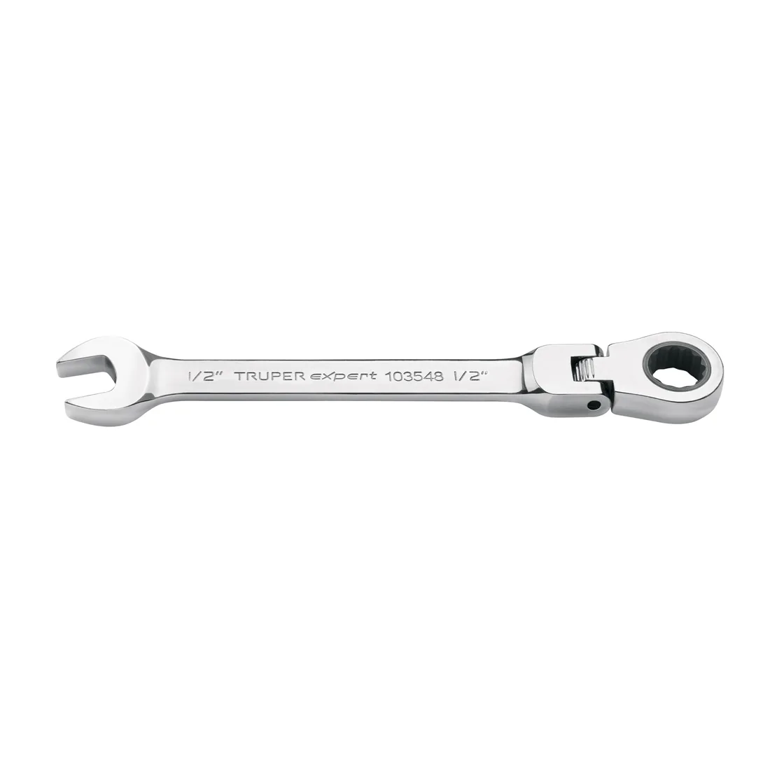Llave combinada con matraca 1/2' flexible, EXPERT