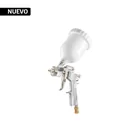 Pistola p/pintar Híbrida vaso plástico,1.3mm, TRUPER 1