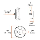 Hidrolavadora con motor a gasolina, 2,800 PSI, TRUPER 3