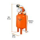 Equipo hidroneumático 80L, jet inoxidable 1 HP, TRUPER 3