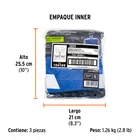 Chaleco brigadista reforzado, azul rey, G, TRUPER EXPERT 6