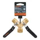 Conector 'Y' 3/4' cuerpo robusto con tuerca móvil p/manguera 6