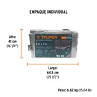 Lona de polietileno reforzada 5 x 7 m, gris, 180g/m2, TRUPER 4
