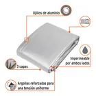 Lona de polietileno reforzada 7x10 m, gris, 180g/m2, TRUPER 2