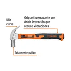 Martillo cabeza cónica 27 mm uña curva, mango fibra vidrio 2